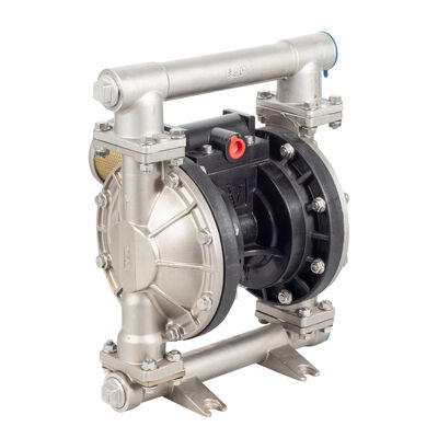 Μίνι αντλία κενού διαφράγματος χωρίς πετρέλαιο Πνευματική με 120psi μέγιστη πίεση 40gpm μέγιστη ροή και διαφράγμα PTFE για επεξεργασία λυμάτων