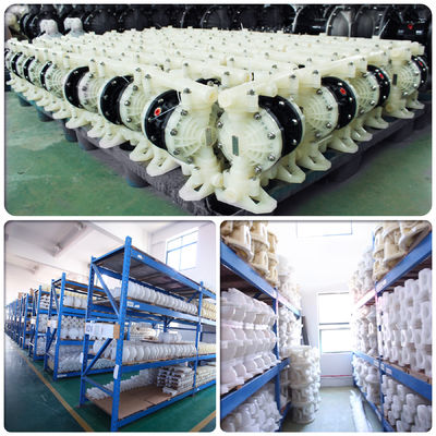 Aluminum Electric Diaphragm Pump with 10.5m³/h Flow Rate and 1 Year Warranty for Agriculture