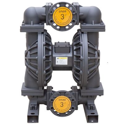 Προσαρμόσιμη αντλία 3 ιντσών αλουμινίου με πνευματικό διάφραγμα για εφαρμογές μεταφοράς βαφής και φίλτρου