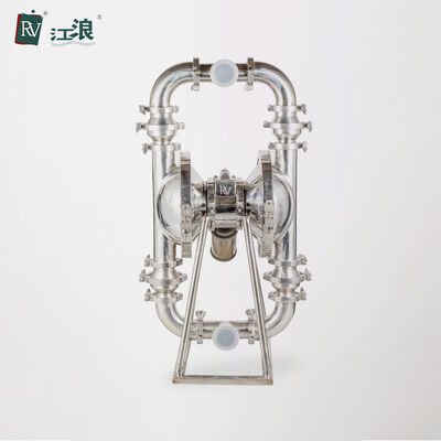 2 ίντσες Υγιεινή Υδρατμική διπλή διάφραγμα αντλία με πιστοποιητικό τροφίμων