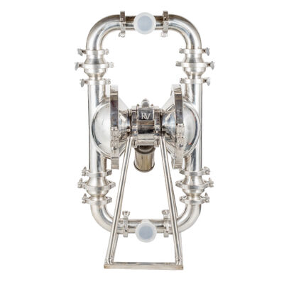 Υγιεινή αντλία AODD με διάφραγμα PTFE για την επεξεργασία λυμάτων με μέγιστη πίεση 120psi