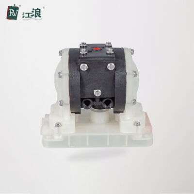 Αντλία διαφράγματος πνευματική 1/4 ίντσας από υλικό PVDF για ισχυρά όξινα χημικά