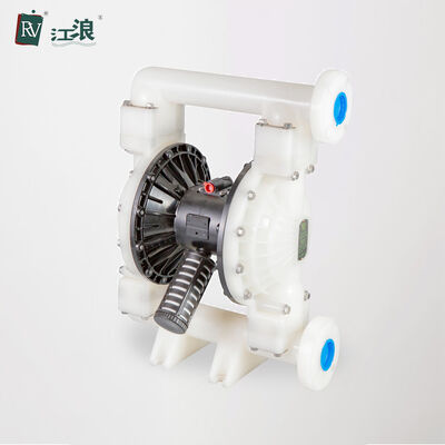 Πνευματική αντλία διπλού διαφράγματος PTFE PVDF με ροή 570L/M για μεταφορά χημικών ουσιών