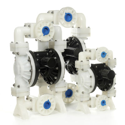 PP Material Plastic Diaphragm Pump with 120psi Max Pressure and 40gpm Max Flow for Industrial Applications