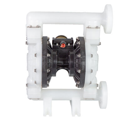 Αεροκίνητη αντλία διπλού διαφράγματος με πολυπροπυλενικό κελύφιο χαμηλής πίεσης και μεγέθους εξόδου 11/2 ιντσών