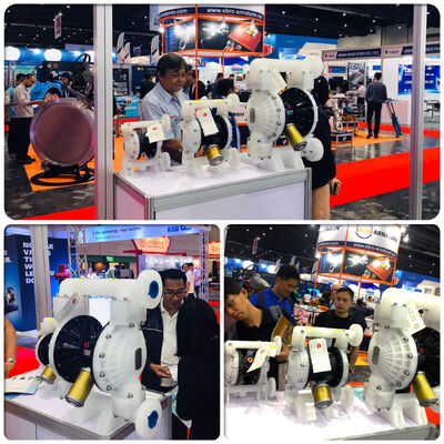 Αντλία διαφράγματος αέρα αλουμινίου με ρυθμό ροής 57L/M για επεξεργασία νερού