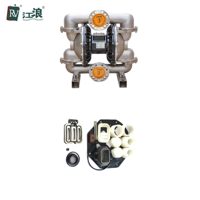 ανοξείδωτο 270gpm 120psi αντλιών διαφραγμάτων πολυπροπυλενίου 3in