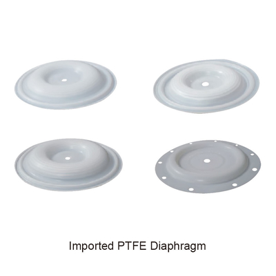 Ντυμένα Ptfe μέρη αντλιών διαφραγμάτων 3 ιντσών διαφραγμάτων τεφλόν
